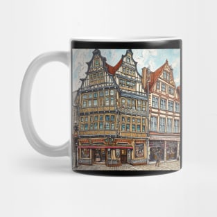 Bremen city drawing Mug